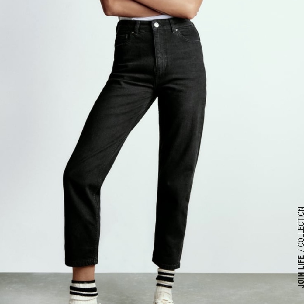 Zara mom jeans